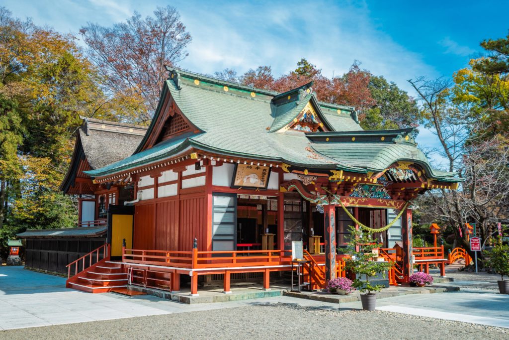 玉村八幡宮の様子